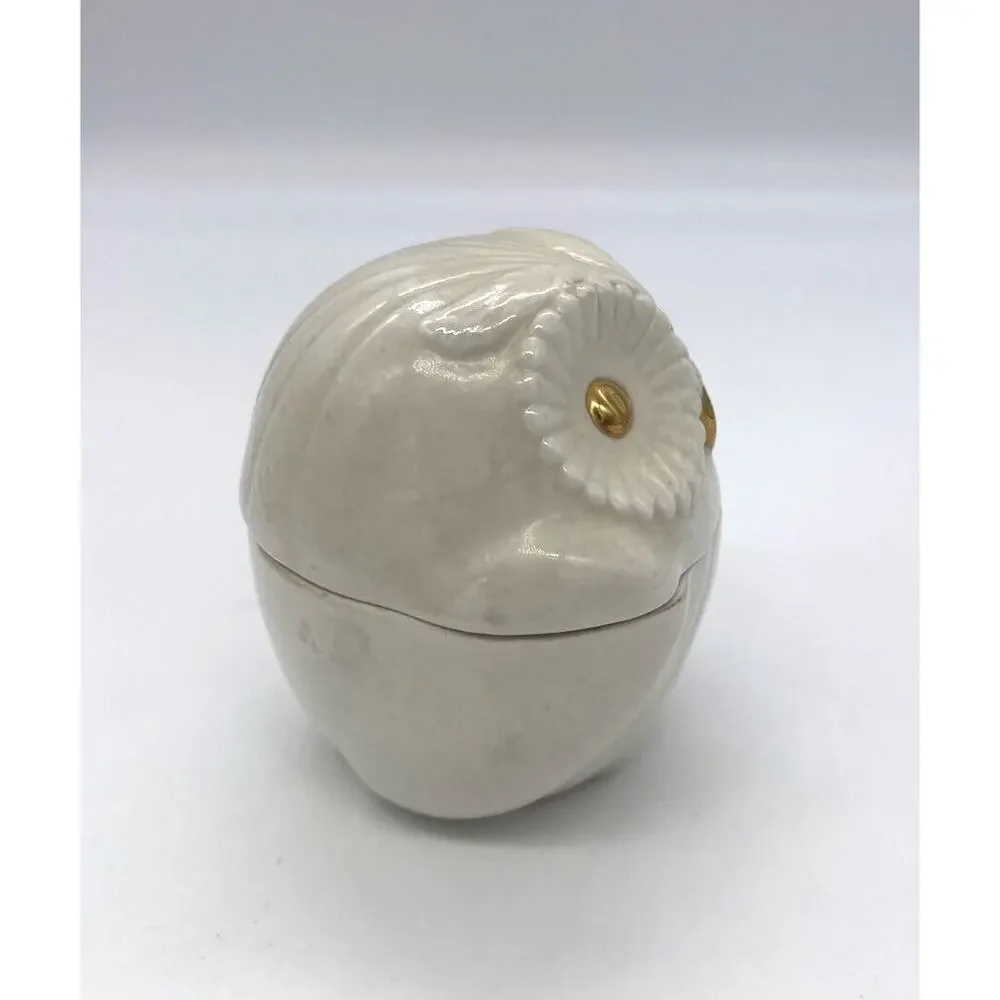 Porcellane D’Arte Agostinelli Bassano white owl
